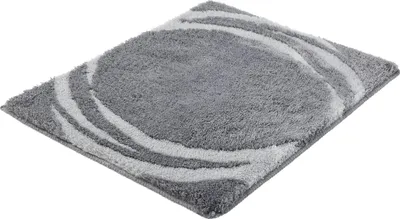 Produktbild von Kleine Wolke Badteppich MYSTIC Anthrazit 55 x 65 cm