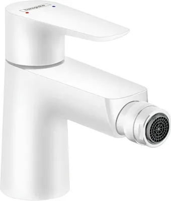 Produktbild von hansgrohe Bidetarmatur TALIS E weiß matt 71720700