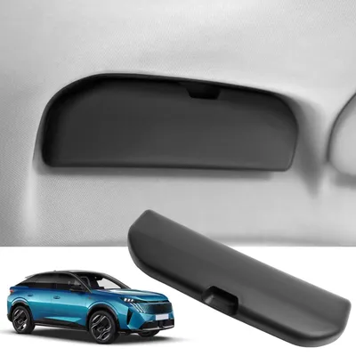 Produktbild von Brillenetui für Peugeot 208 2008 308 3008 508 ABS Schwarz