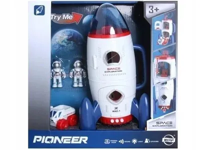 Produktbild von Große Weltraumrakete mit DW+2Kosm+Fahrzeug 009640 57432