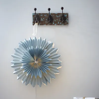 Zdjęcie produktu dla Gwiazda wisząca niebieska CRYSTAL 50 cm
