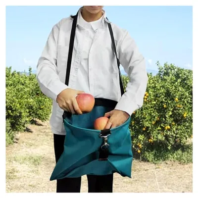 Produktbild von Garten-Ernteschürze | Verstellbare Gartenarbeitstasche