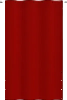 Obrázek produktu pro vidaXL Balkonová zástěna na ochranu soukromí červená 140x240 cm Oxford Fabric