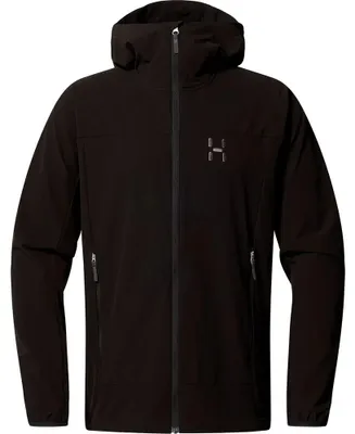 Immagine prodotto di Giacca softshell Haglofs Rosson, colore nero, taglia L, uomo