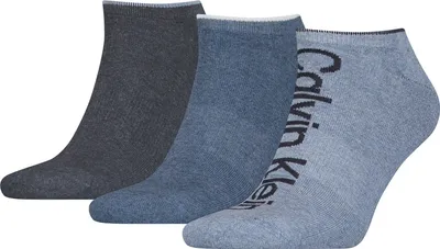Produktbild von Calvin Klein Trainer Sock 3pk - Denim - 7-11