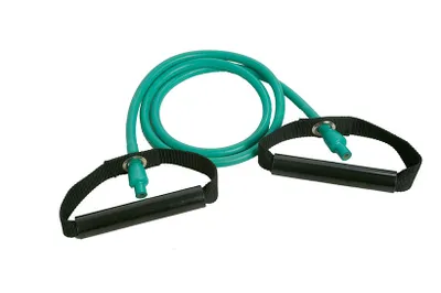 Immagine prodotto di Body Tube con impugnatura in plastica Dittmann, colore verde - Resistenza media