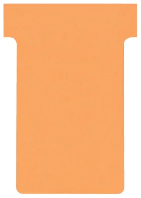 Obrázek produktu pro FRANKEN TK105 FRANKEN TK105 Größe 1 T-Steckkarten orange, 100 St.