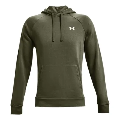 Produktbild von UNDER ARMOUR Rival Baumwolle Hoodie Kapuzenpullover marine od green/onyx white M