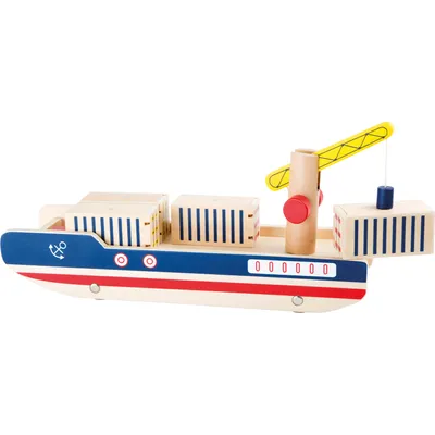 Produktbild von Containerschiff aus Holz