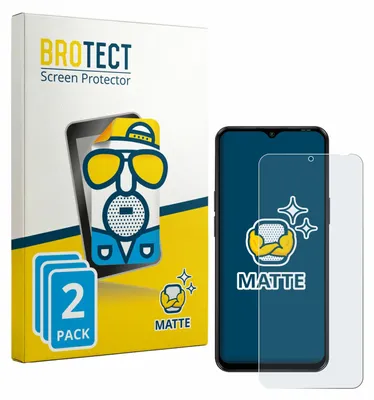 Produktbild von 2x BROTECT Schutzfolie für Blackview Wave 7C Displayschutz Displayschutzfolie Folie Matt Entspiegelungsfolie