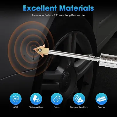 Image de Kit de réparation de bosses de 86 pièces, en acier inoxydable