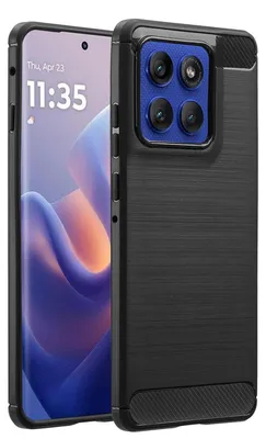Obrázok produktu pre imoshion Kartáčovaný zadný kryt pre Motorola Edge 60 Pro - čierny