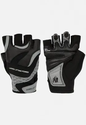 Produktbild von Gorilla Wear Womens Fitness Gloves 2.0 black/grey L