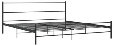 Obrázok produktu pre vidaXL Posteľný rošt Black Metal 180 × 200 cm