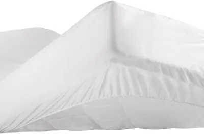 Produktbild von Feluna Wasserdichte Matratzenauflage 180x200 cm Molton Nässeschutzauflage aus 100% Baumwolle, Atmungsaktiv & Allergiker geeignet