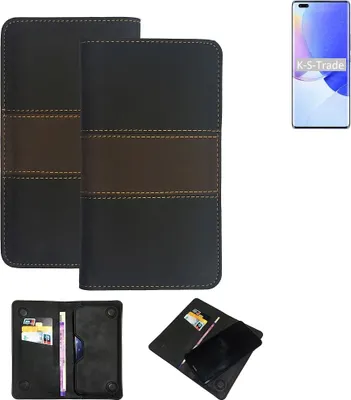 Produktbild von K-S-Trade Hülle Handyhülle kompatibel mit Huawei nova 9 Pro Schutzhülle Walletcase Bookstyle Tasche Schutz Case Handytasche Wallet Cover Kunstleder