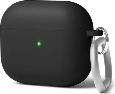 Obrázek produktu pro Elago Liquid Hybrid Case s klíčenkou pro AirPods 3 Black