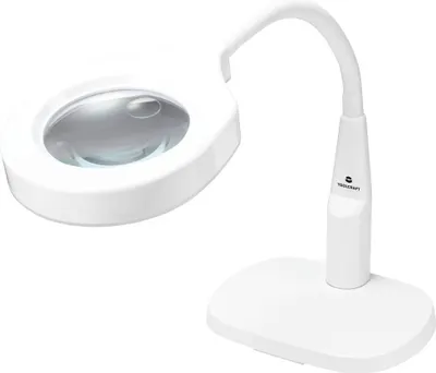 Produktbild von TOOLCRAFT TO-7447449 TOOLCRAFT 2-in-1 Lupenleuchte Vergrößerungsfaktor=1.75 x, 3 x 85 mm 2021