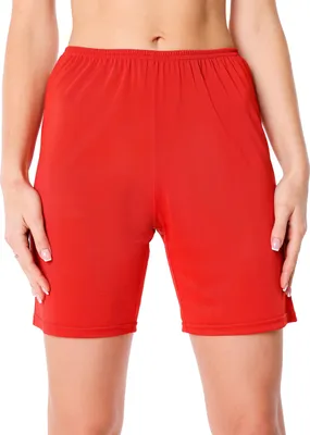 Produktbild von Bellivalini Damen Unterhosen kurz Unterwäsche aus Viskoseseide BLV50-269 (Rot, S)