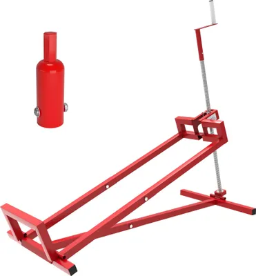 Image de Wiltec Kit Cric lève Tracteur Tondeuse avec Adaptateur pour Visseuse sans fil – 250 kg max. – Acier – Mowerlifter Outillage de Mecanicien Treuil Palan Nettoyage facile