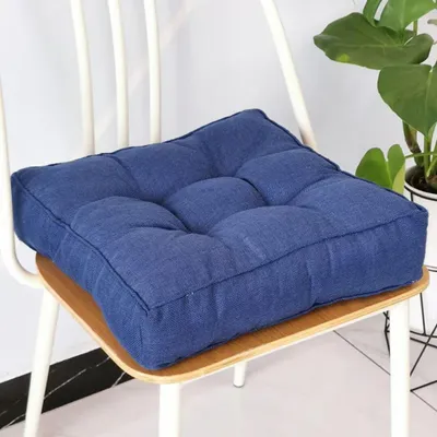 Obrázek produktu pro Sedák 45x45x9cm, polštář na židli z nylonové tkaniny s výplní z PP bavlny, pro vnitřní i venkovní použití