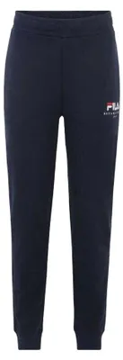 Obrázok produktu pre Fila - Joggingové nohavice „Bovrup“ pre mužov/ženy Unisex PP10098 (M) (tmavomodrá)