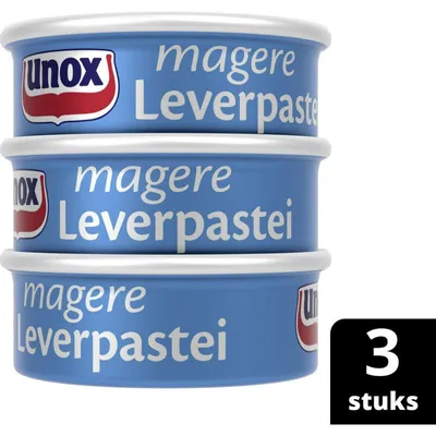 Imagen del producto de Unox pasta de hígado magro 168 g – embutido de hígado fino y bajo en grasa para pan y snacks