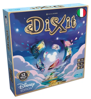 Obrázok produktu pre Asmodee – Dixit: Disney – Hra pre spoločnosť, ktorá rozvíja fantáziu a predstavivosť, s motívmi Disney