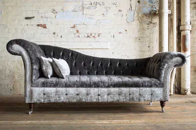 Produktbild von Design Sofa Chesterfield Luxus Klass Couch Polster Garnitur Leder Textil 1043