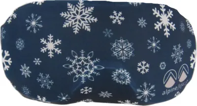 Produktbild von SKIBRILLENSCHUTZ Skibrillenschutz Motiv Snowflakes blau