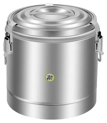Produktbild von 10 l Isolierbehälter für den Transport von Speisen aus Edelstahl
