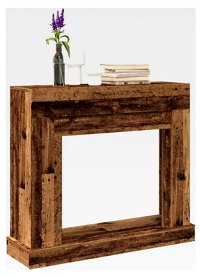 Produktbild von Kaminumrandung aus Altholz, 100 x 30 x 87,5 cm, Holzwerkstoff