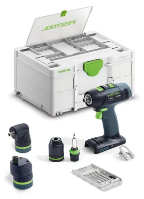 Produktbild von Festool Akku-Bohrschrauber T18+3 Basic-Set | 578828