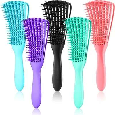 Produktbild von Jumada's – Haarbürste für Kinder – Blaue Anti-Tangle-Lockenbürste – Entwirrungsbürste – Anti-Tangle-Entwirrungsbürste – 2er-Set