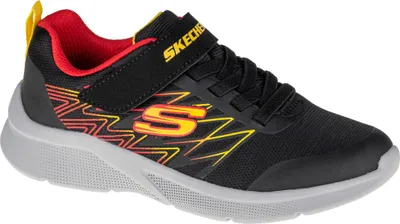 Produktbild von Skechers Microspec Texlor 403770L-BKRD, Sneaker, für Jungen, Schwarz, Größe: 29
