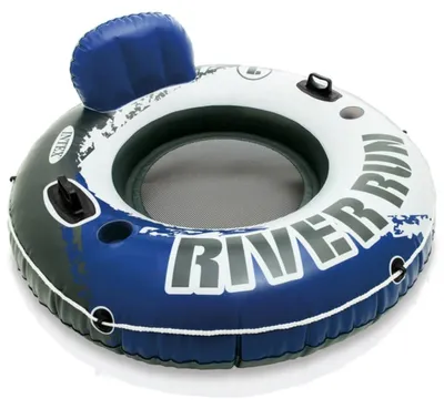 Produktbild von Intex Schwimmring River Run 1 58825EU mit Netzboden Rückenlehne Becherhalter