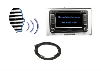 Image de Original Kufatec Kabel Nachrüst-Set SDSvocale pour VW RNS 510