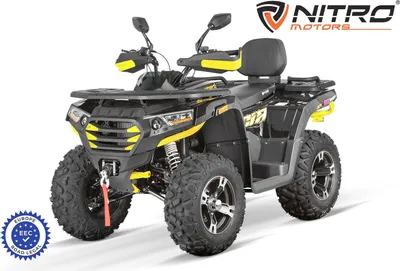 Produktbild von Quad ATV Nitro Tricia 300cc T3B 2G12 Automatik Straßenzulassung gelb