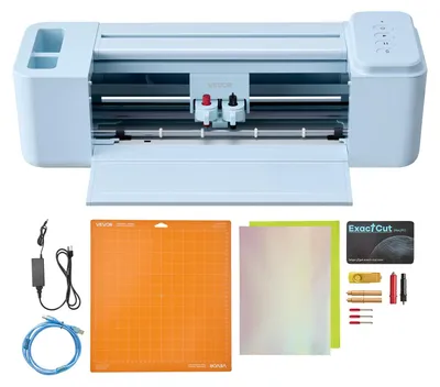 Produktbild von VEVOR Vinylschneidemaschine 30 cm, Schneideplotter/Plottermaschine mit Tastenste