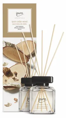 Produktbild von ipuro ESSENTIALS Raumduft Cedar Wood
