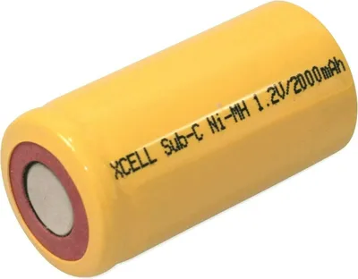 Produktbild von XCell Akku Sub-C 1,2V 2000mAh X2000SCR Hochstrom