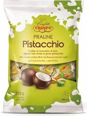 Zdjęcie produktu dla Praliny pistacjowe Crispo 115g