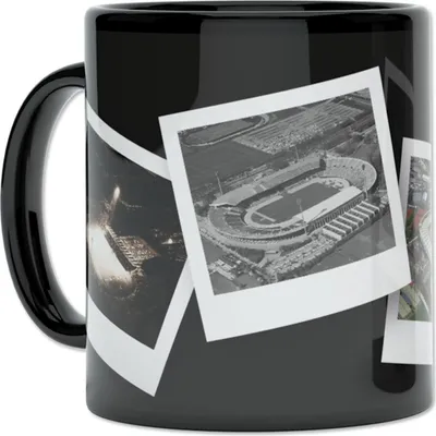 Produktbild von VfB Stuttgart Tasse Magic Stadion Becher schwarz Keramik 0.3l