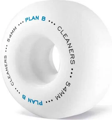 Produktbild von Plan B Cleanups 54 Mm 102a Skateboard-räder Weiß  Weiß One Size