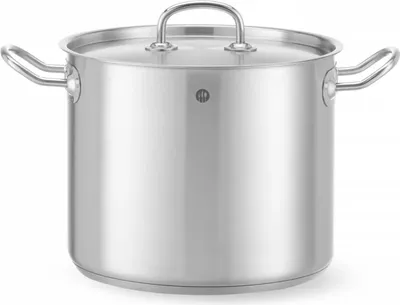 Image de HENDI Marmite à légumes - avec couvercle, Kitchen Line, 9L, ⌀240x(H)200mm