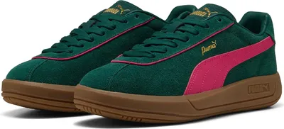 Produktbild von Puma S Club Klassika SD Damen 400718 05 Dark Myrte-Puma Pink, Schuhgröße:42.5 EU