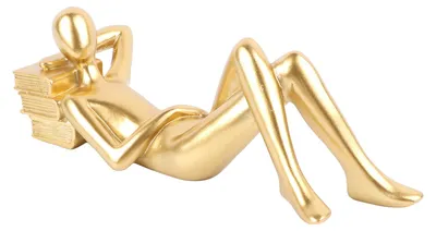 Productafbeelding van Denkersbeeld, moderne abstracte sculptuur, hal, bureau, woonkamer, kunsthars, leesstijl, ornament, C