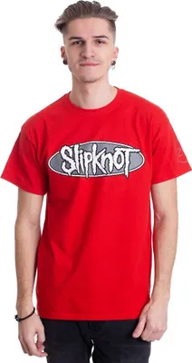 Image de Slipknot - "Don't Ever Judge Me" T-shirt Homme/Femme Unie - 20ème Anniversaire RO1563 (XL) (Rouge)