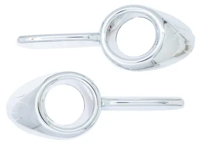 Productafbeelding van Mistlampen voor Fiat Doblo II (2010-2014) met chroom frame