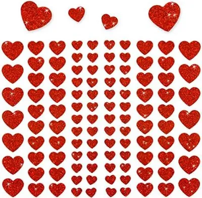Produktbild von Herz-Aufkleber - DIY-Deko, für Valentinstag & Hochzeit